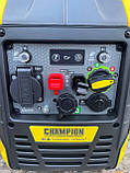 Газ/бензин Генератор iнверторний Champion 92001i-DF-EU Duel-Fuel 2,2 kW 240V США, фото 3