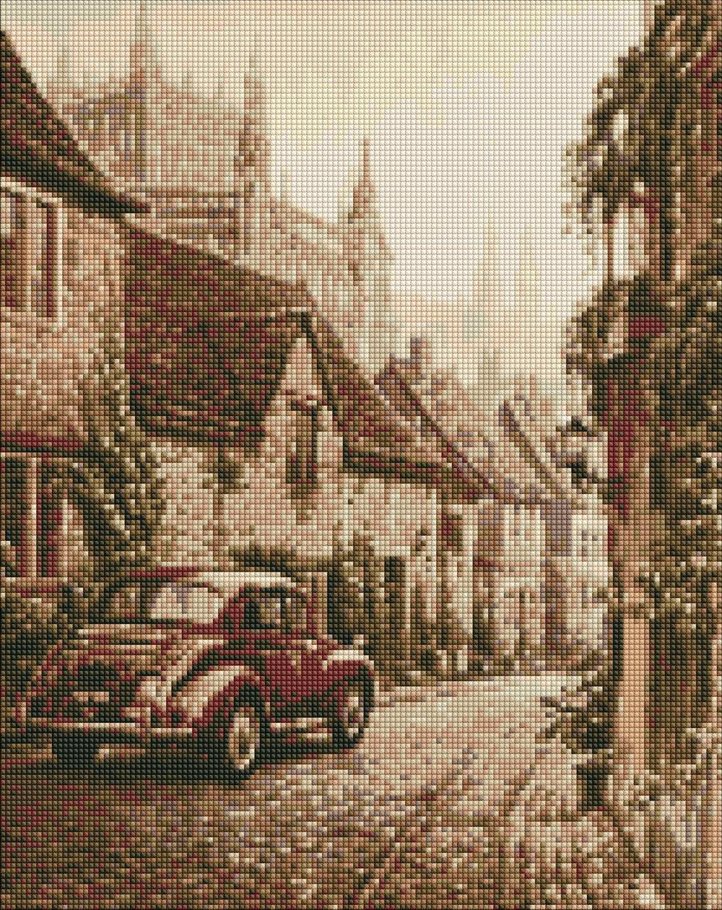 Алмазна мозаїка/вишивка Старе місто 40*50 см Ідейка AMO 7381