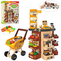 Игровой набор Limo Toy Магазин Супермаркет с тележкой 668-77 ,47 предметов