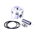 Поршневий комплект 86.50 мм (гострий конус форкамери): 8 одиниць 186F, фото 2