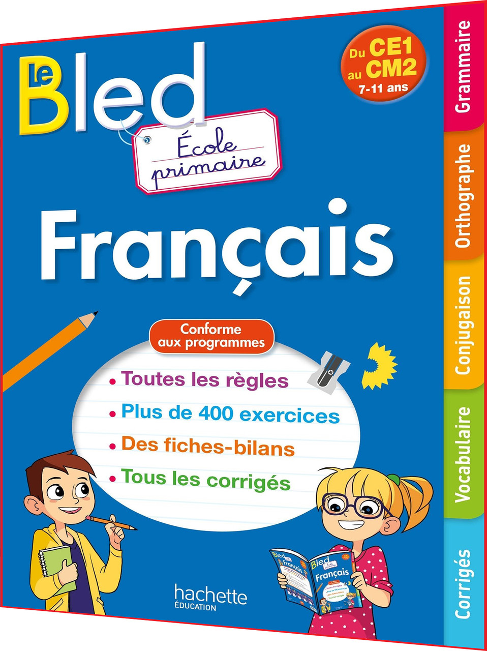 BLED: Français École Primaire. Книга з граматики французької мови. Hachette