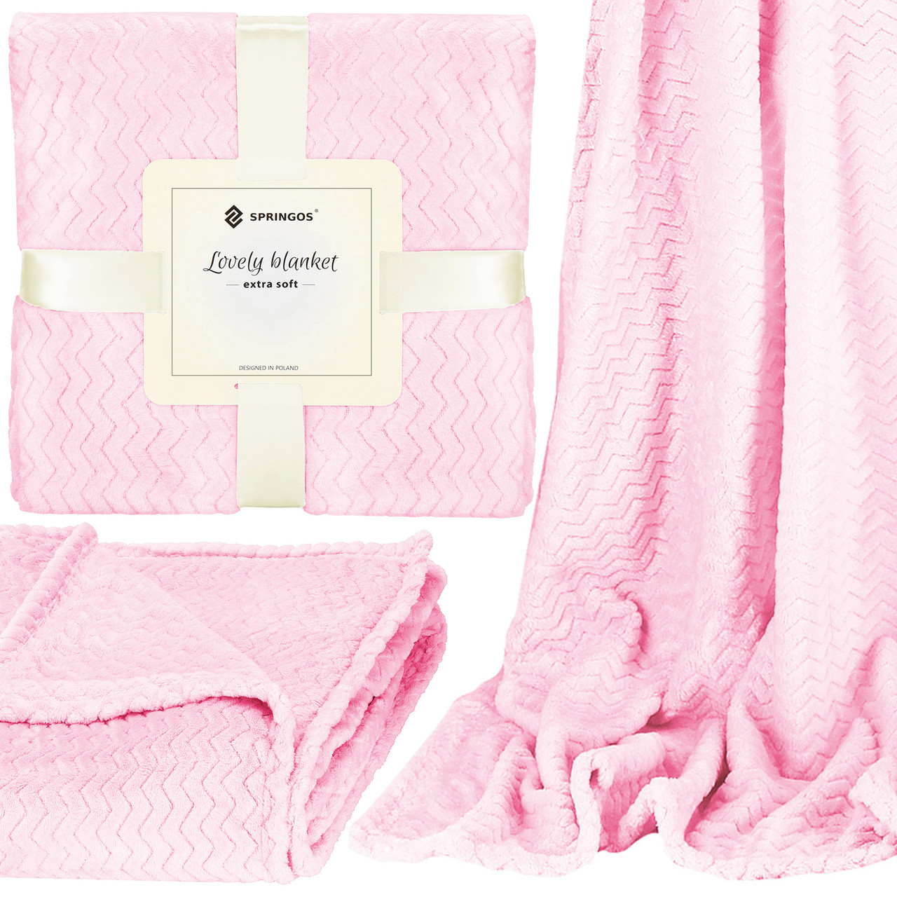Плед-покривало Springos Extra Soft 200 x 220 см HA7154