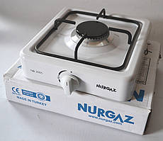 Настільна газова плита NurGaz 1 конфорка Ng-3005