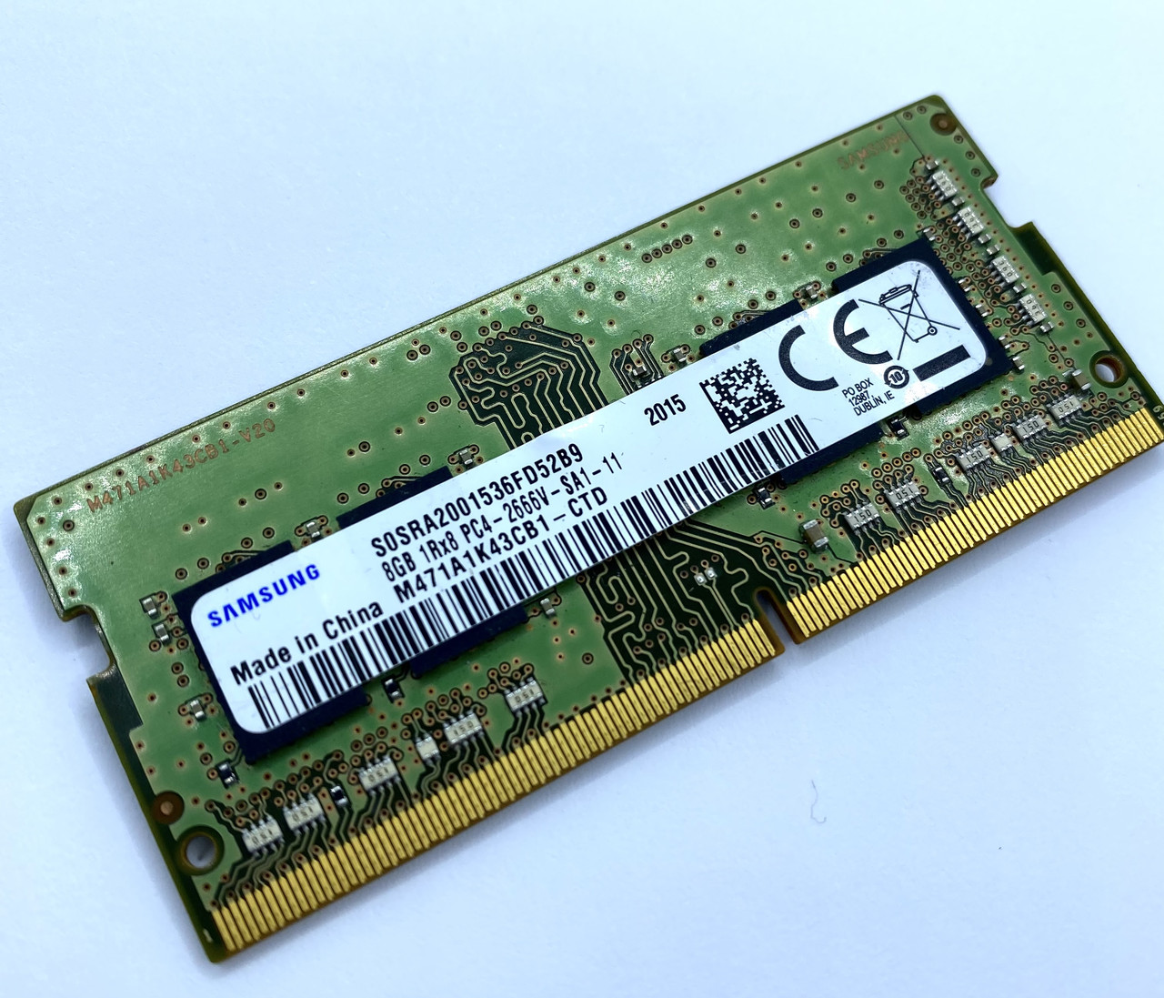Оперативна Пам'ять для Ноутбуків Samsung 8 GB SO-DIMM DDR4 2666 MHz ...