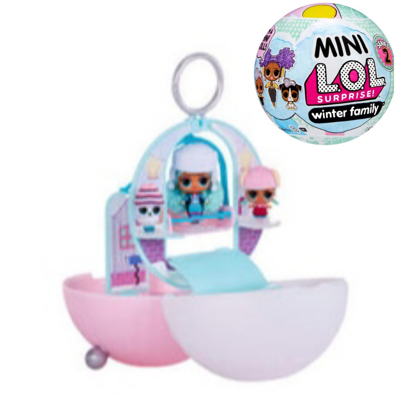 Lol Mini Winter Family 2 Icy Gurl Series Мини Семейка Winter Chill ...