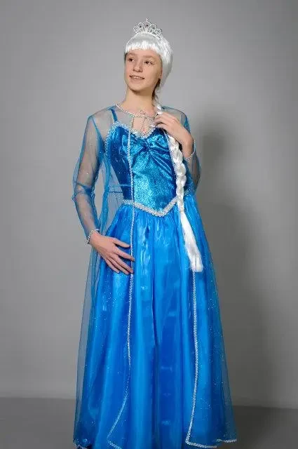 Доросла перука Ельзи для дівчини на зріст 146-164