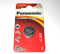 Батарейка CR2032 Panasonic літієвий елемент — 1 шт.