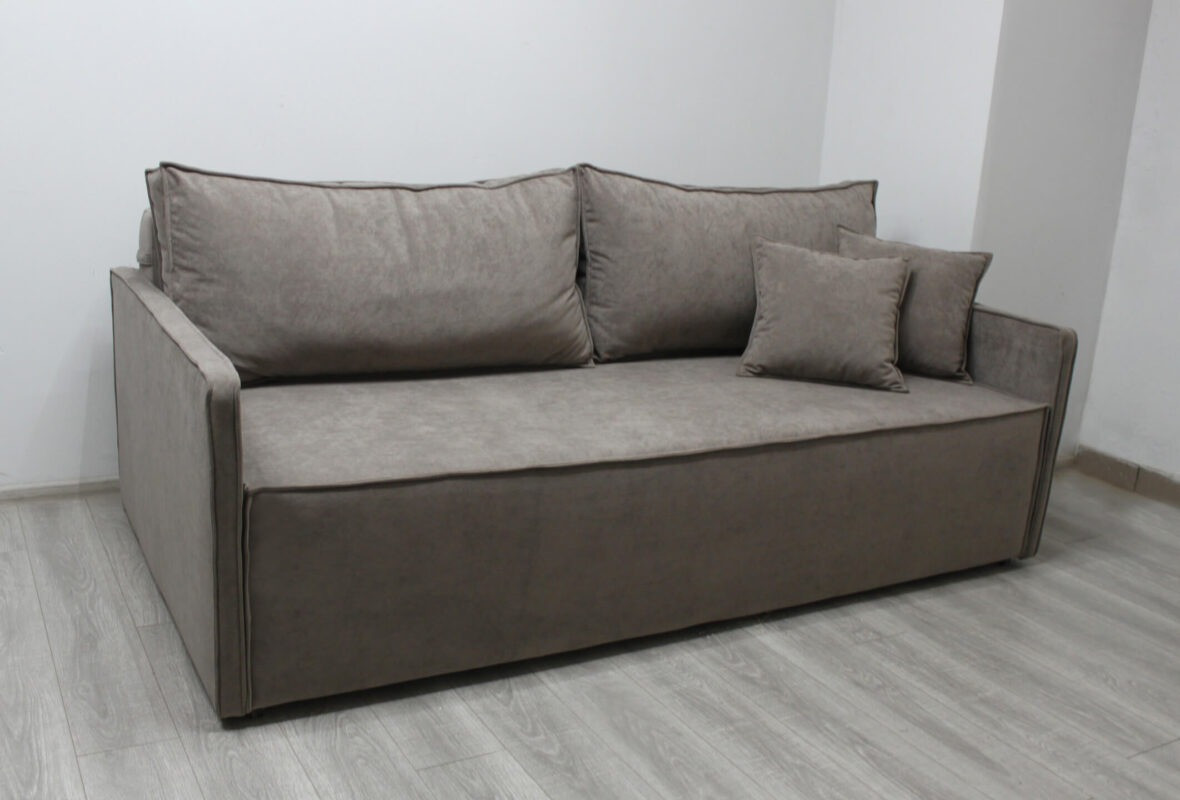 Диван розкладний Техас Шик Галичина коричневий, фото 1