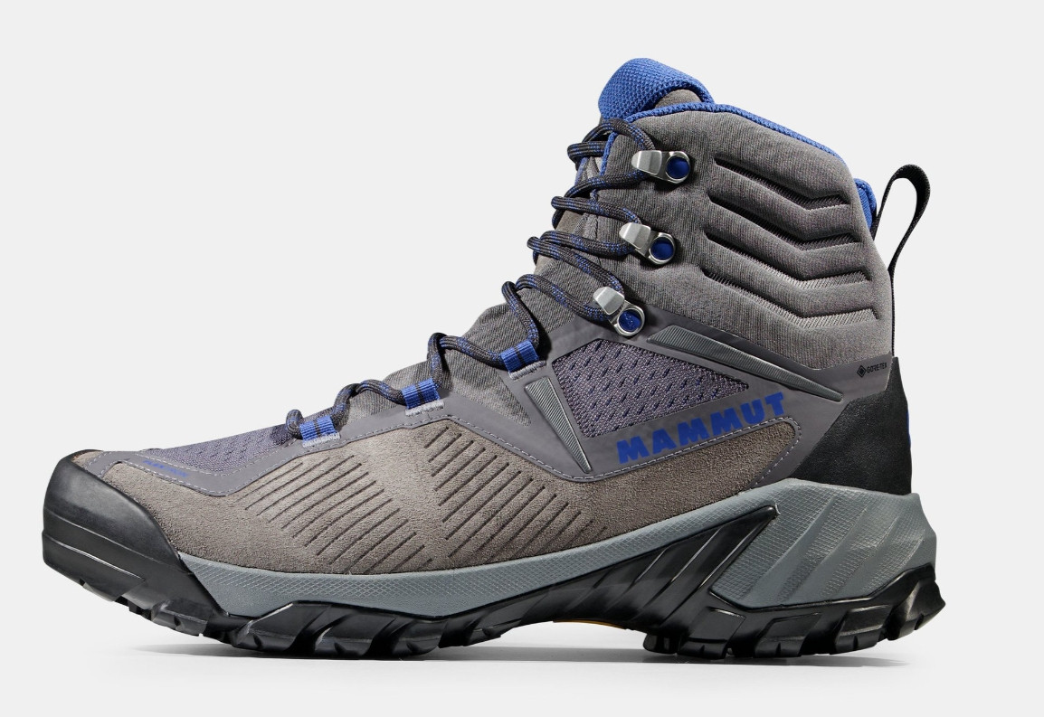 Черевики для туризму Mammut Sapuen High GTX Men 3030-04241 dark titanium-dark ice
