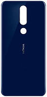 Задняя крышка Nokia 6.1 Plus/X6 2018 синяя