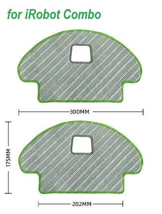 Комплект серветок для робот-пилососа iRobot Roomba Combo 2 шт, фото 2