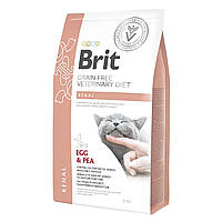 Сухой корм для кошек при заболеваниях почек Brit GF Veterinary Diet Renal (яйцо) 2 кг