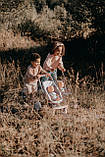 Коляска Smoby Baby Nurse Прогулянка з поворотними колесами Рожева пудра (251218), фото 6