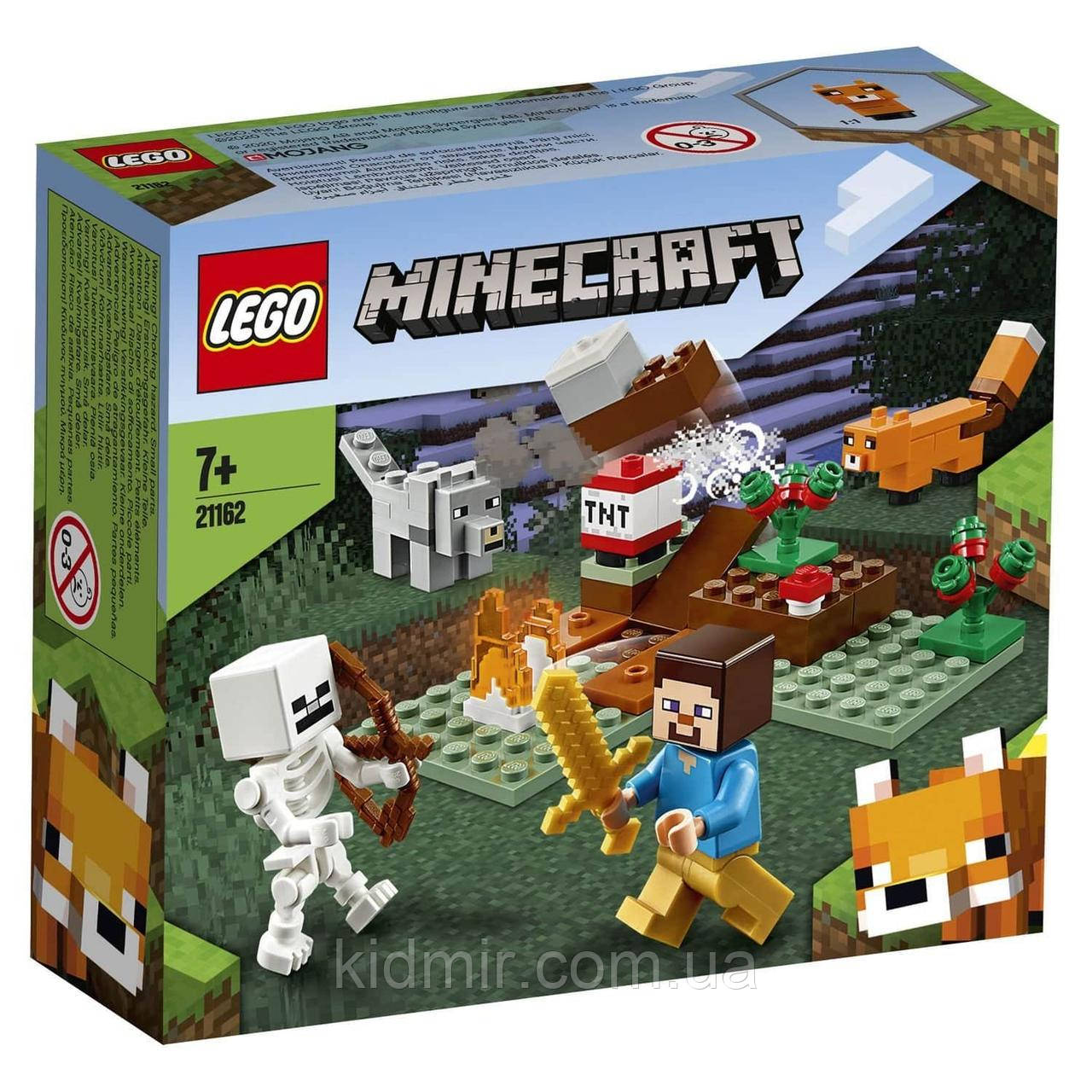 Конструктор LEGO Minecraft 21162 Пригоди в тайзі