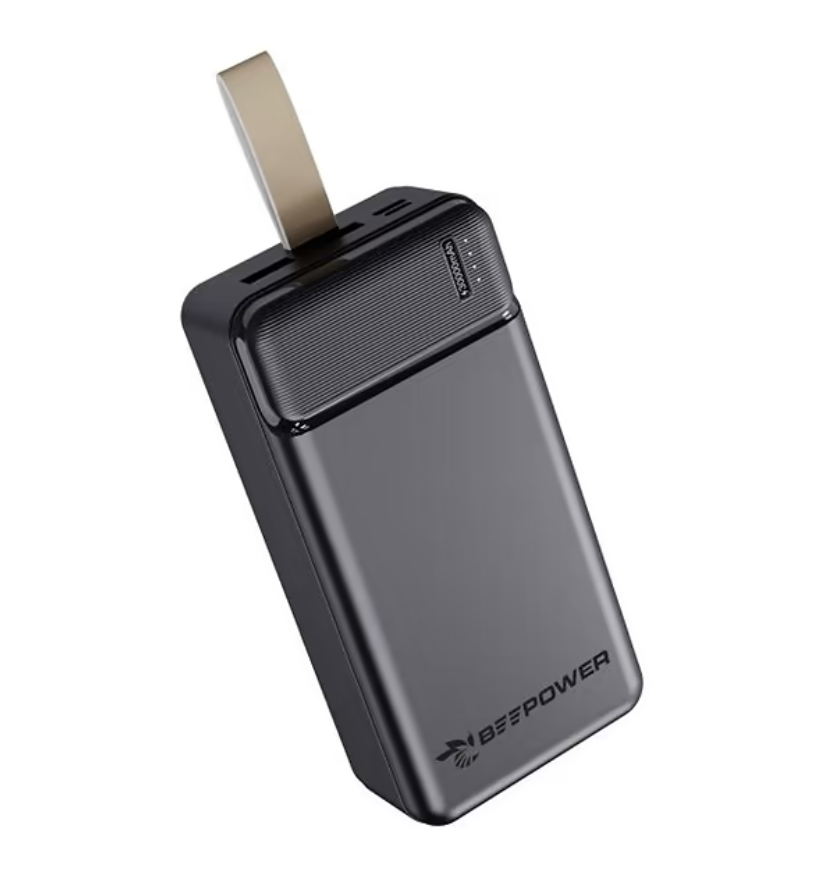 Універсальна мобільна батарея BEEPOWER BP-30 30000mAh QC3.0 Black, фото 1