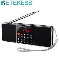 Радиоприемник Retekess TR602 FM/AM MP3 плеер, Bluetooth, цифровой, громкая связь, стерео, мощный звук, Li-Ion