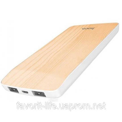 Павербанк Hoco J5 Wooden Power Bank 8000 мА·год (85332), фото 2