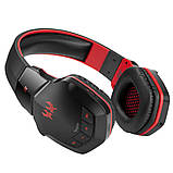 Безпровідні навушники Kotion Each B3505 Bluetooth Red Black червоно чорні, фото 5