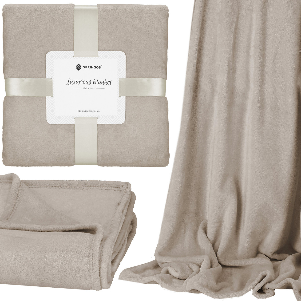 Плед-покривало Springos Luxurious Blanket 150 x 200 см HA7204