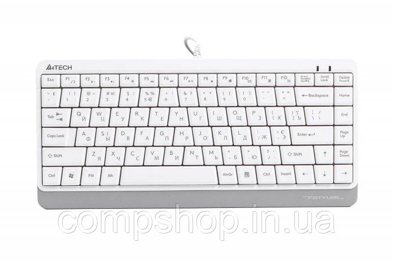 Клавіатура A4Tech FKS11 White USB (код 131879)