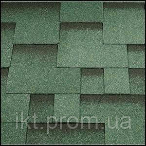 Бітумна черепиця Katepal Rocky Тайга, Forest green