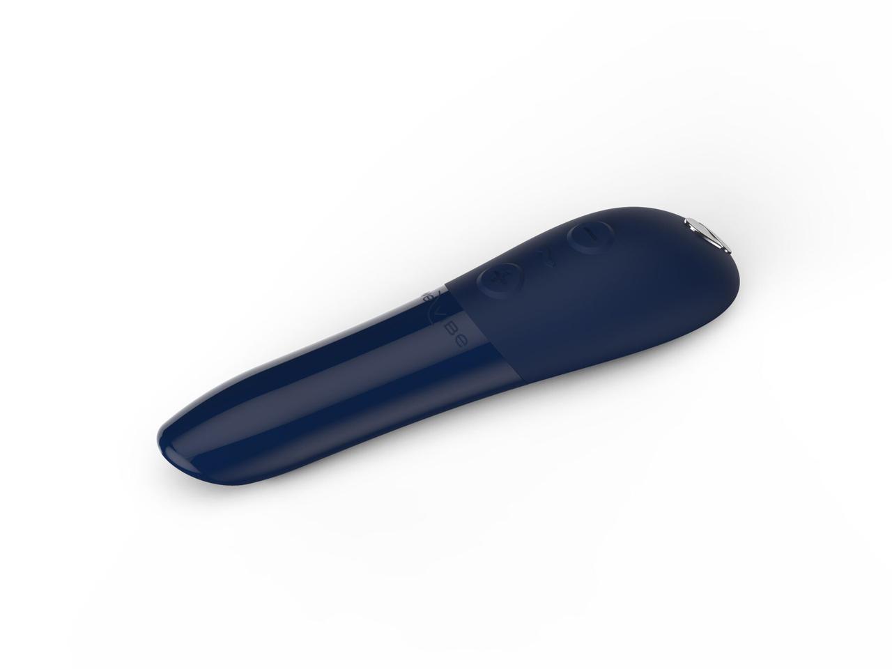 Потужна віброкуля Tango X Midnight Blue by We-Vibe, 7 режимів вібрації, 8 рівнів інтенсивності, фото 1