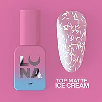 Топ матовый LunaMoon / Top Matt Ice Cream, 13мл