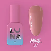 Жидкий гель LunaMoon Light Acrygel №7, 13 мл