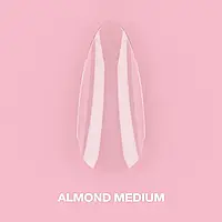 LunaMoon гелевые типсы Almond Medium, 500шт