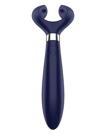 Вібратор для пар Satisfyer Endless Fun Blue, три мотори, багатофункціональний, фото 1