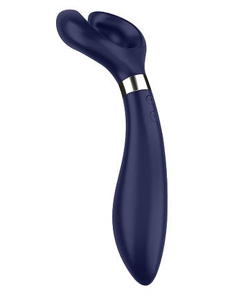 Вібратор для пар Satisfyer Endless Fun Blue, три мотори, багатофункціональний, фото 3