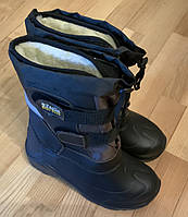Сапоги ботинки Paola тёплые зимние с термо вставкой , на липучках, ЭВА, размер 42.