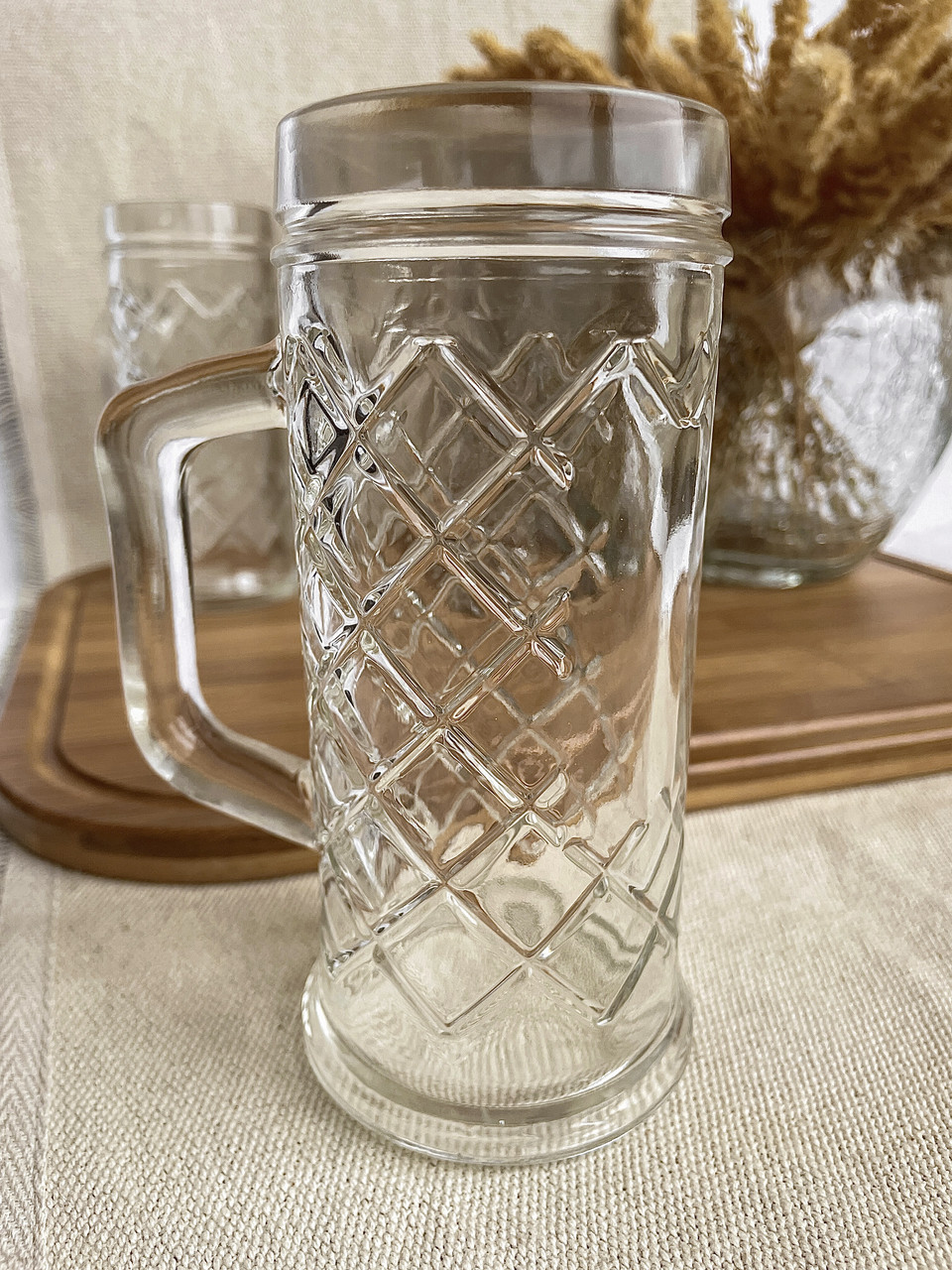 Пивний кухоль Uniglass Rhombus Beer Tankard 300 мл (40811-МСТ6ХВ/sl)