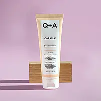 Очищувальний кремовий засіб з вівсяним молочком Q+A Oat Milk Cream Cleanser, фото 5