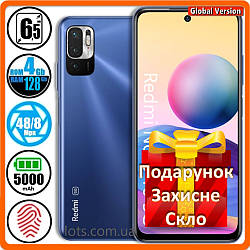 Смартфон Xiaomi Redmi Note 10 5G NFC (4/128GB) Blue - Global Version + Подарунок Захисне Скло