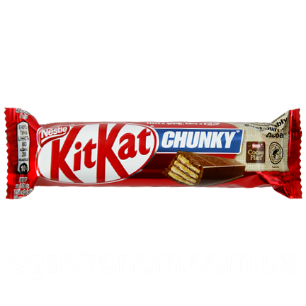 Вафельний батончик Нестле кіт кат Nestle kit kat 40g 24шт/ящ (Код: 00-00013153)