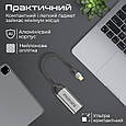 Адаптер Promate MediaLink-8K USB-C to HDMI 8K 60 Гц Grey (medialink-8k.grey), фото 4