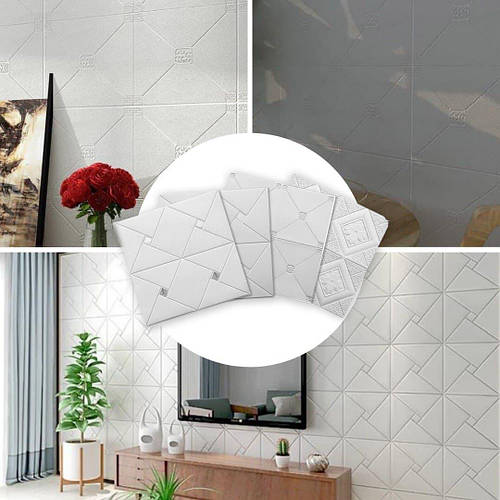 МЕГА-ХИТ! Самоклеющиеся, декоративные, мягкие 3Д панели для стен и ...