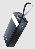 Power Bank Syrox PB115 30000 mAh (реальна потужність) Black павербанк з ліхтариком