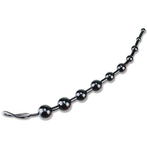 Купить Анальная цепочка черного цвета на 10 шариков, цена 70 ₴ — Prom ...