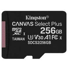 Картка пам'яті MicroSDXC 256 GB UHS-I/U3 10 Kingston Canvas Select Plus R100/W85MB/s (SDCS2/256GBSP)