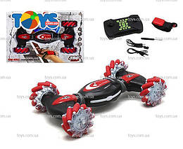 Машинка-перевертень Skidding керування з руки Трюковий всюдихід Gesture Climbing Car синій willesu toys