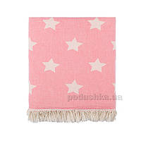 Плед-накидка Barine Stars throw pembe 130х170 см