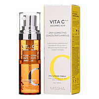 Сыворотка-концентрат Missha Vita C Plus Spot Correcting Concentrate Ampoule с витамином С, 15 г