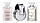 Набор Bvlgari Omnia Crystalline 40 ml edt/40ml + b/lot/40ml + sh/gel/40ml Оригинал, фото 3