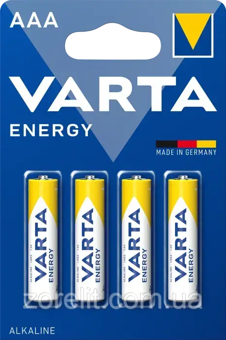Батарейка Varta LR03 (блістер - 4 бат.) ціна за 1 блістер