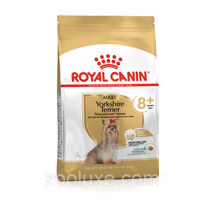 Royal Canin Yorkshire Terrier Adult 8+ 1,5 кг / Роял Канін Йоркширський Тер'єр Едалт 8+ 1,5 кг — корм для собак