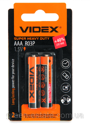 Батарейка Videx R3 міні пальчик