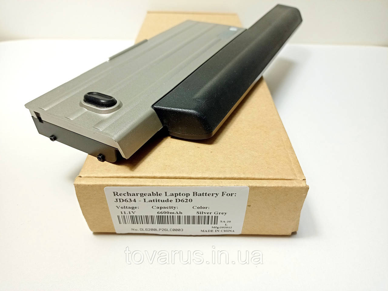 Батарея для Dell Latitude D620 D630 D631 D640 M2300 6600mA/h
