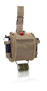 Сумка з можливістю кріплення на нозі та поясі - Elite Bags QUICKAID’S coyote M10.131
